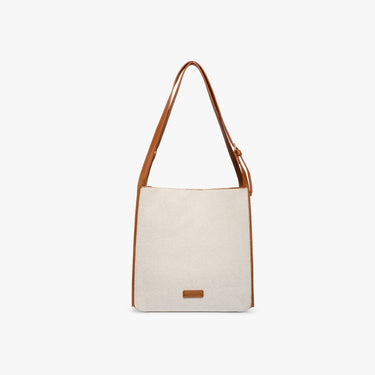 Canvas Leather Tote