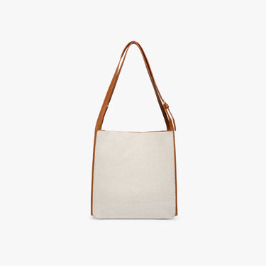 Canvas Leather Tote