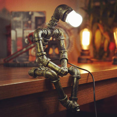 EverGlow | Unique and Creative Modern Pipe Man Lamp