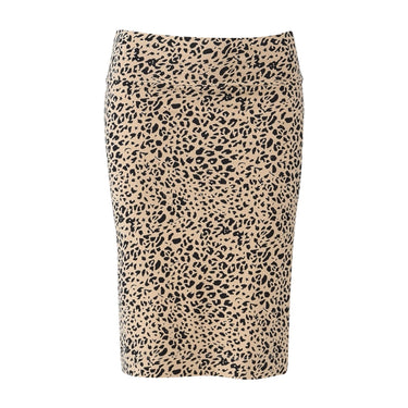 Whitney Leopard Bamboo Tube Skirt