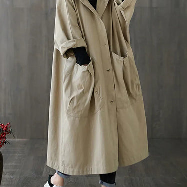 Anselmia | Women's Hooded Trench Coat