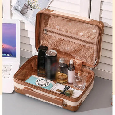 Annalisa | Vintage Design Portable Beauty Cosmetic Case