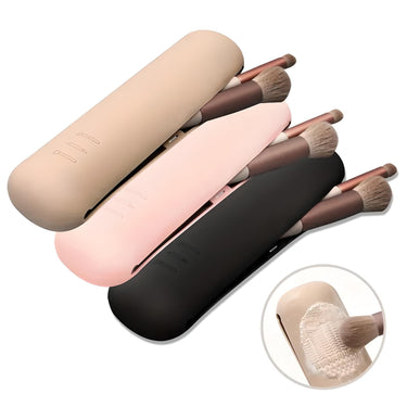 Isla | 3-piece Makeup Brush Case Set