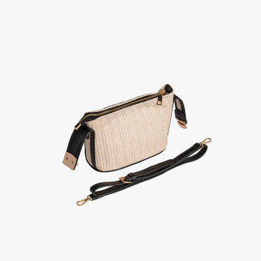 Poppy Mini Straw Crossbody