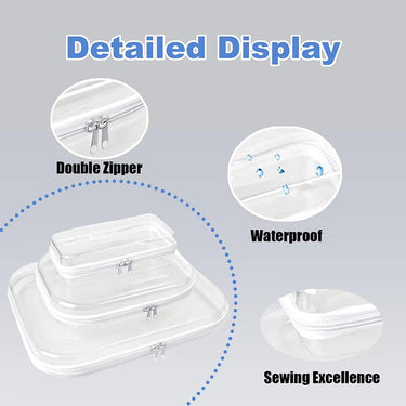 Ensley | Elegant, Practical and Organized Transparent Bag Set