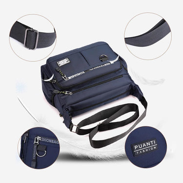 Liam | Safe Shoulder Bag with Sling Design