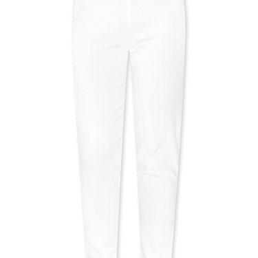 Olympia White Straight Pants