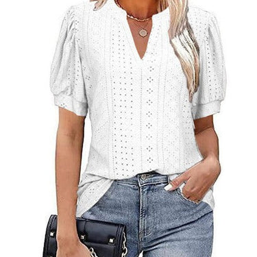 LESLEY | Elegant Top Short Sleeved Women