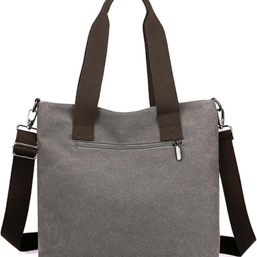 Lena | Canvas Shoulder Bag with Multiple Pockets