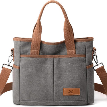 Adriana | Canvas Crossbody Bag with Multiple Pockets