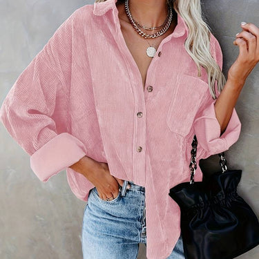 CASSIE | Corduroy Shirt Spring