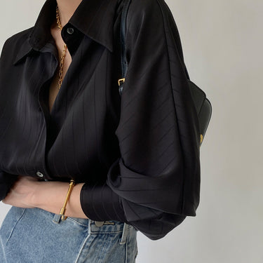 Charlotte Oversized Button Up Collared Shirt