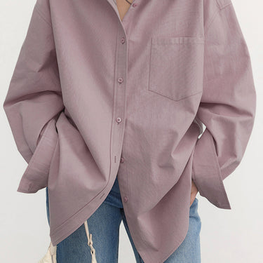 Relaxed Oversized Cotton Shirt