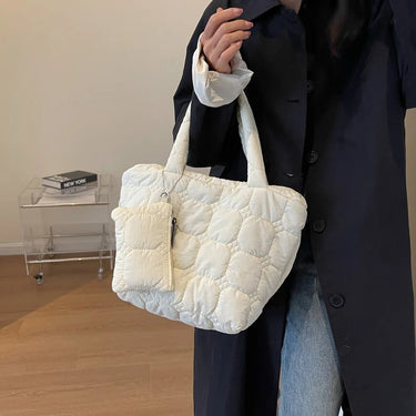 Boxy Puffer Tote