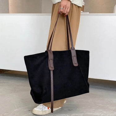 Suede Tote