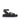 Brady Footbed Sandals - Black