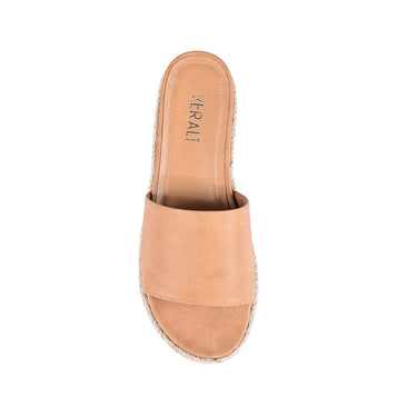 Declan Footbed Slides - Caramel Softee