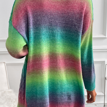 Serene Aurora Ombre Cardigan