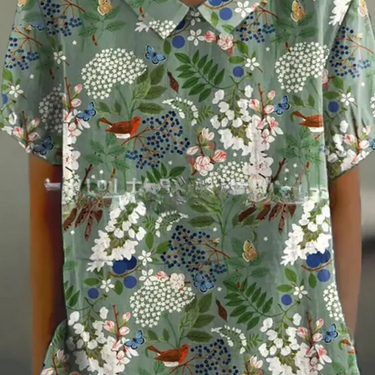 FLORA | Floral Shirt with flowers