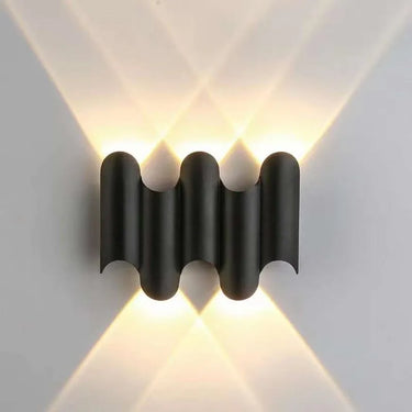 Vegas Vibe Lamp | Modern Wave Pattern Wall Lamp