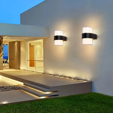 WallGlow | Modern Outdoor Wall Lamp for Garden and Patio Lighting