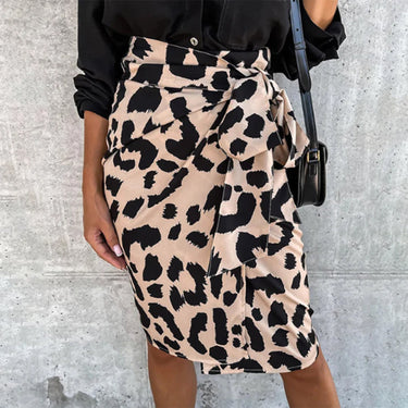 DEBBIE | Leopard Print Skirt for Women