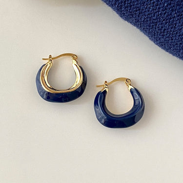 Geo Hoops Earring