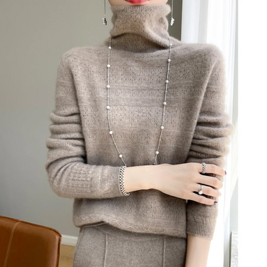 Serene Wool Turtleneck Sweater