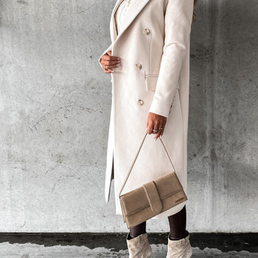 KATE | Woolen Coat Long Fit Women