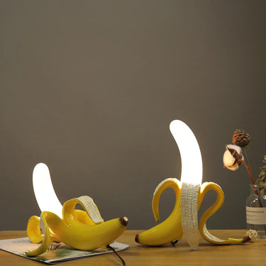 GlowNight | Playful Banana Lamp for Creative Spaces