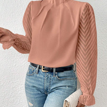 GEORGIA | Casual Turtleneck Blouse