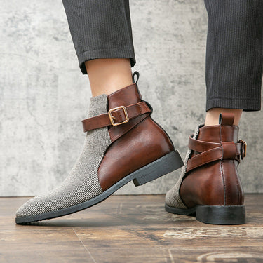 Heritage Tweed Chelsea Boots