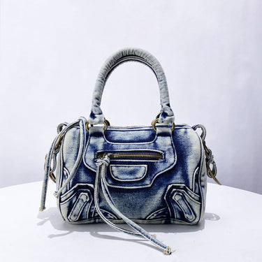 Everly Denim Crossbody Bag