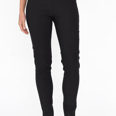 Olympia Black Straight Pants