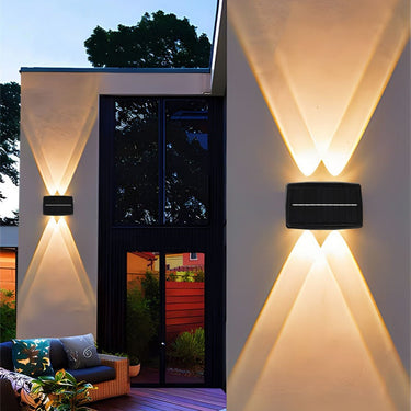 CozyGlow | Solar LED Outdoor Wall Lamp