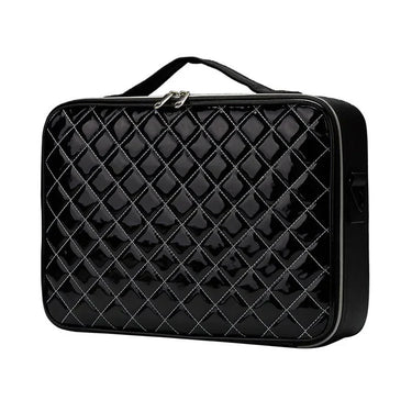 Barbara | Stylish and practical travel cosmetic bag with diamond pattern