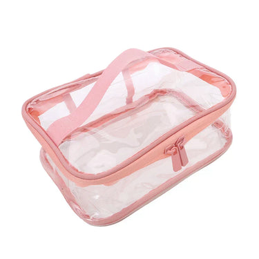 Braelyn | Waterproof Clear Travel Makeup Cosmetic Bag with Zipper