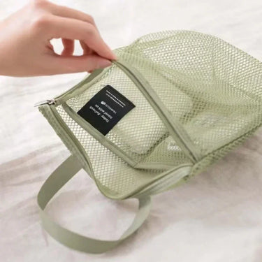 Eliza | Lightweight Mesh Toiletry Bag for the Shower