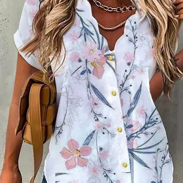 Gloria | Comfy Casual Floral Blouse