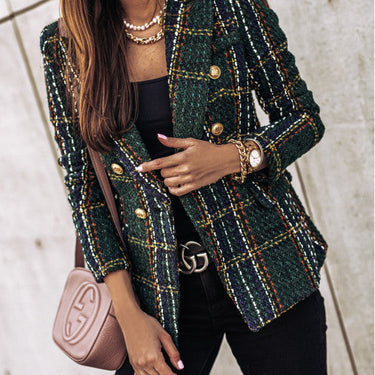 ABBEY | Stylish Checked Blazer