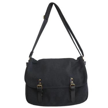 Victor | Large Vintage Canvas Shoulder Bag