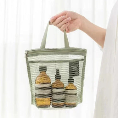 Eliza | Lightweight Mesh Toiletry Bag for the Shower