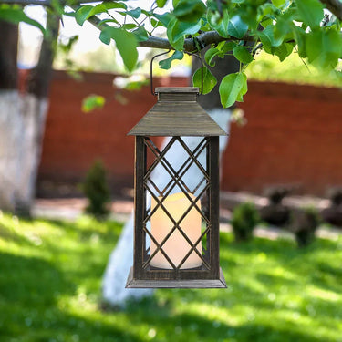 TwilightSpark | Solar-Powered Candle Lantern