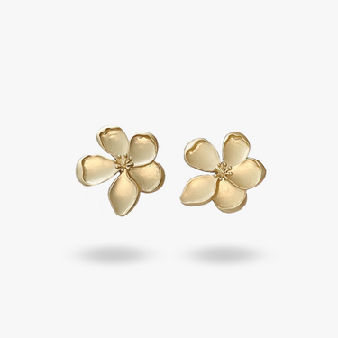 Gold Buttercup Earrings