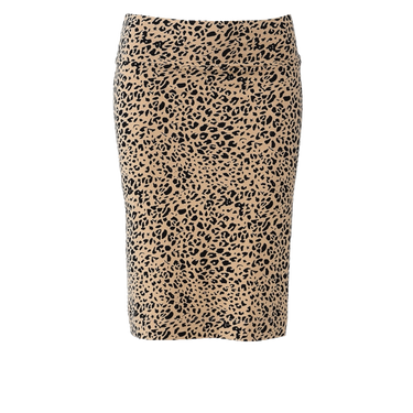 Whitney Leopard Bamboo Tube Skirt