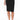 Whitney Black Bamboo Tube Skirt