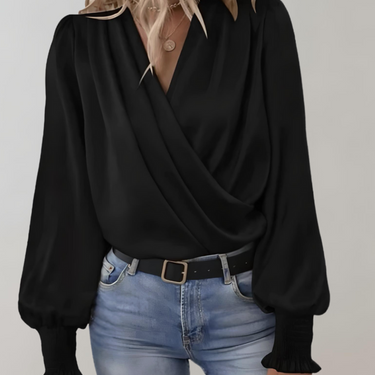 Adrianna | Sophisticated Long-Sleeve Blouse