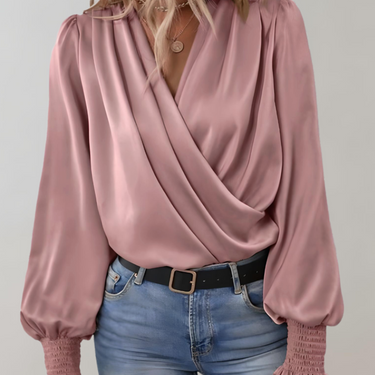 Adrianna | Sophisticated Long-Sleeve Blouse