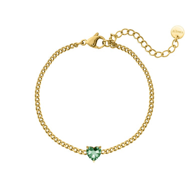 EternalHeart | Personalized Birthstone Bracelet