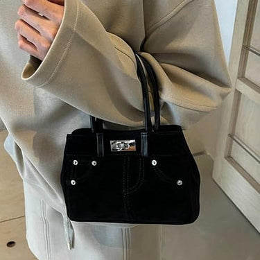 Lana Faux Suede Crossbody Bag